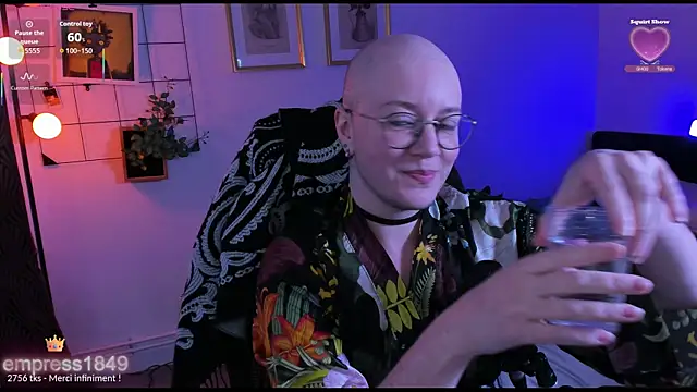 Snapshot of MossPrince chatting on 11.17.25 MossPrince online show from 11.17.25