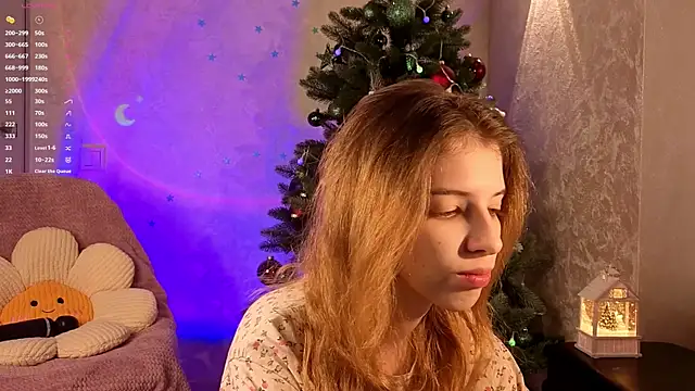 Snapshot of Sunflovery chatting on 12.15.25 Sunflovery online show from 12.15.25