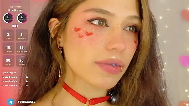 Snapshot of yourrmuse chatting on 02.16.26 yourrmuse online show from 02.16.26