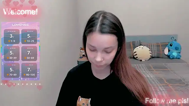 Kitten Alissa online show from 05.07.26