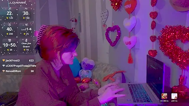 Snapshot of Blossom94 chatting on 02.12.26 Blossom94 online show from 02.12.26