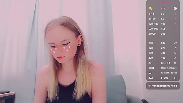 Snapshot of AliceNya_cute chatting on 06.11.26 AliceNya cute online show from 06.11.26