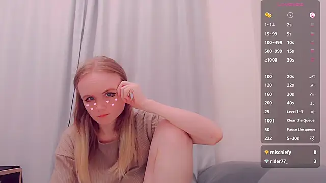 Snapshot of AliceNya_cute chatting on 07.07.26 AliceNya cute online show from 07.07.26