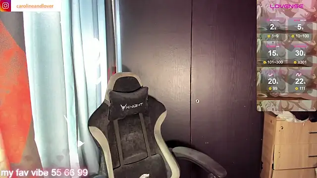 Caroline lover  online show from 10.29.25