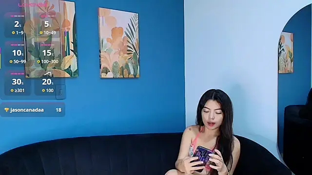 Snapshot of Johanna_Angel_ chatting on 10.23.25 Johanna Angel online show from 10.23.25