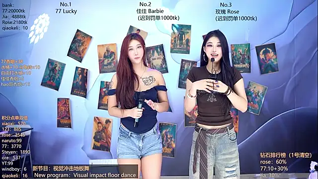 Snapshot of CM---001 chatting on 04.14.26 CM---001 online show from 04.14.26