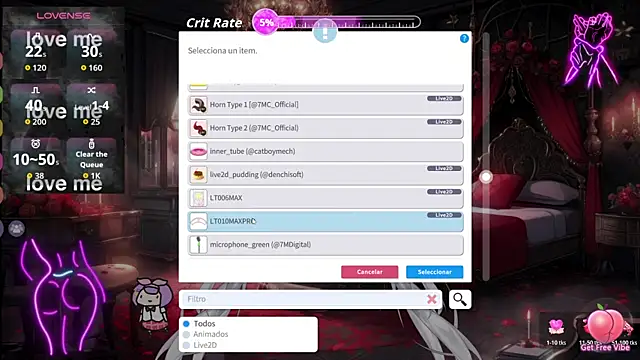 Snapshot of Kiramane chatting on 06.11.26 Kiramane online show from 06.11.26