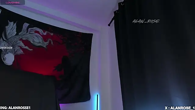 AlanRose01 online show from 04.24.26