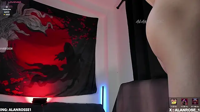 AlanRose01 online show from 05.11.26