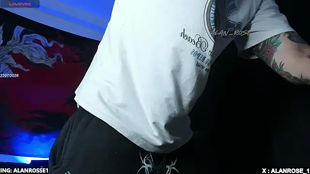 AlanRose01 online show from 07.22.26