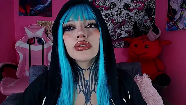 Snapshot of GothGaby chatting on 05.15.26 GothGaby online show from 05.15.26