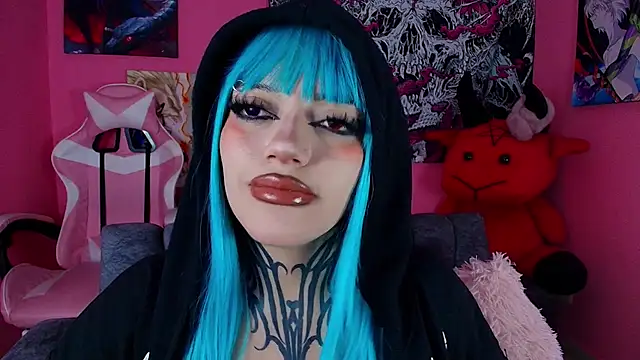 Snapshot of GothGaby chatting on 05.16.26 GothGaby online show from 05.16.26