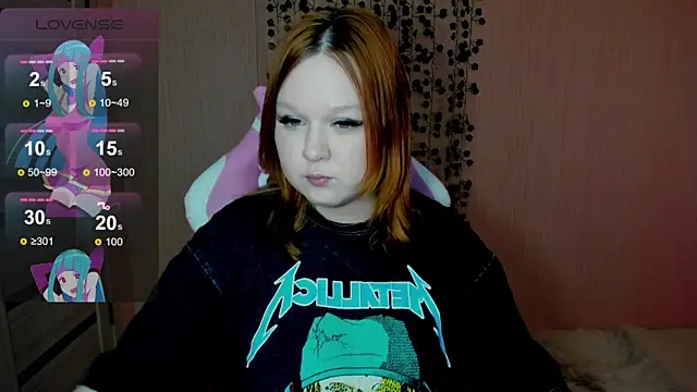 Lovly Vixen online show from 10.27.25