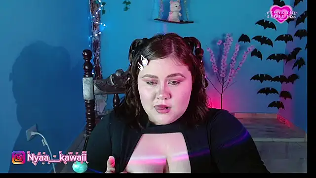 Snapshot of Nyaa_kawaii chatting on 11.24.25 Nyaa kawaii online show from 11.24.25