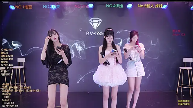 Snapshot of RV-525 chatting on 11.29.25 RV-525 online show from 11.29.25