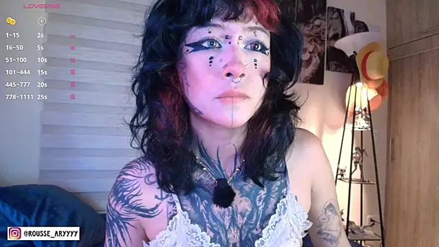 AryRousse online show from 07.23.26