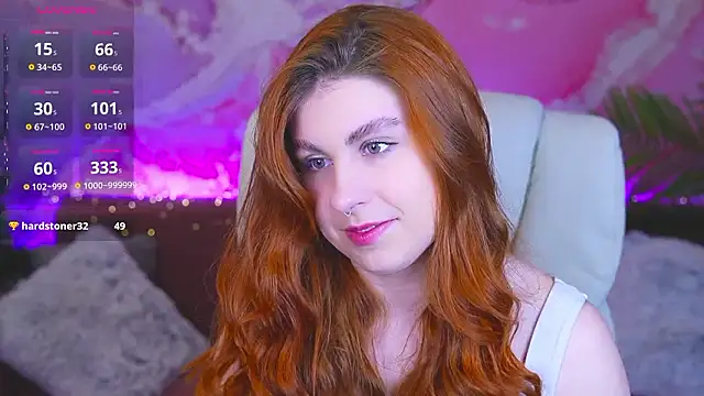 GingerPinky online show from 01.18.26