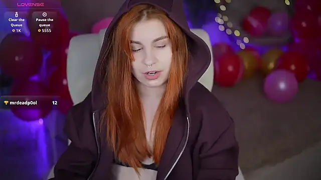 GingerPinky online show from 02.05.26