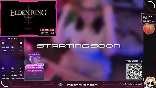 VelvetteSWE online show from 05.05.26