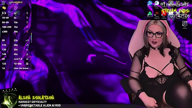 VelvetteSWE online show from 05.21.26