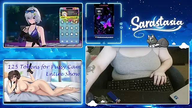 Snapshot of Sarastasia417 chatting on 06.24.26 Sarastasia417 online show from 06.24.26