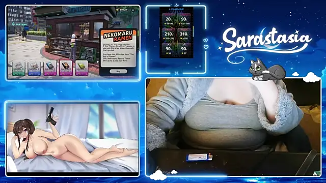 Snapshot of Sarastasia417 chatting on 07.08.26 Sarastasia417 online show from 07.08.26