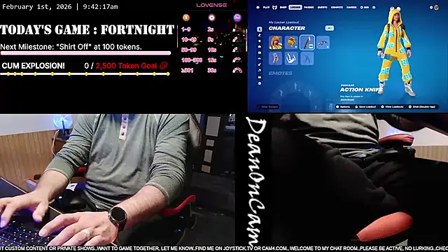 DeanonCam online show from 02.01.26