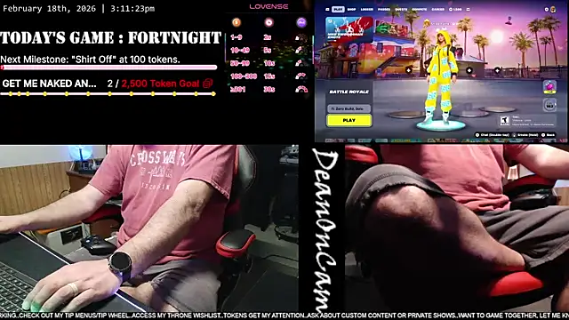 DeanonCam online show from 02.18.26