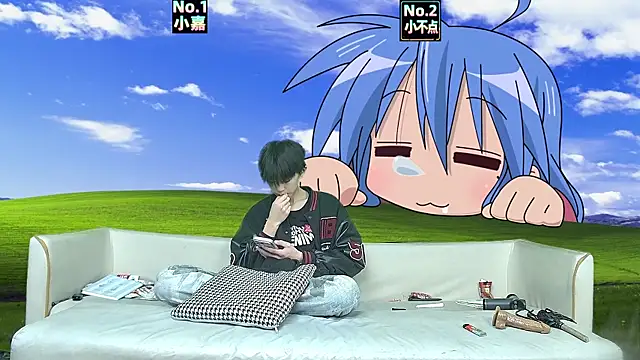 xiaohuangren01 online show from 04.02.26