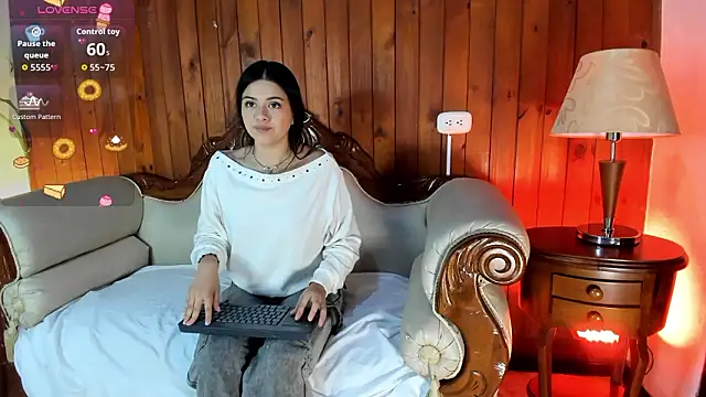 Snapshot of CottonCloud20 chatting on 02.23.26 CottonCloud20 online show from 02.23.26