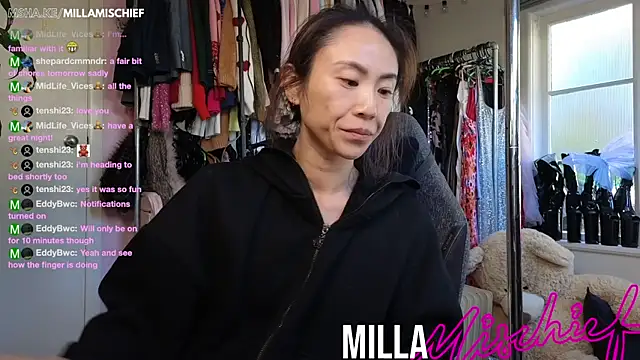 millamischief online show from 07.12.26