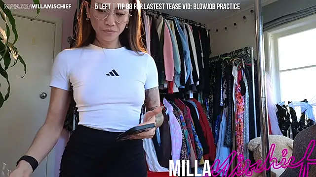 millamischief online show from 07.27.26