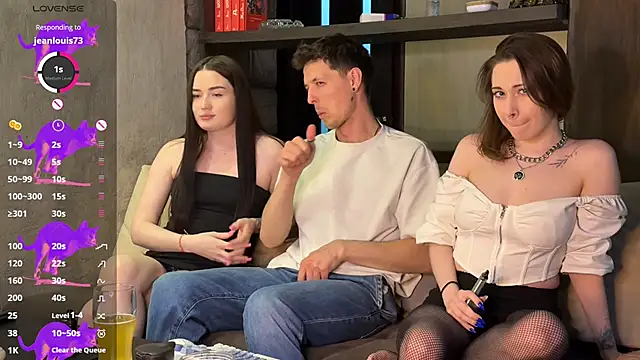 Three Some Dream online show from 04.07.26
