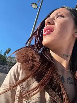 Snapshot of MelaFoxx chatting on 02.17.26 MelaFoxx online show from 02.17.26