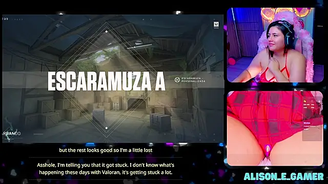 Snapshot of ALIS_E_G chatting on 02.14.26 ALIS E G online show from 02.14.26