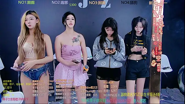 Snapshot of JZ-001- chatting on 03.20.26 JZ-001- online show from 03.20.26