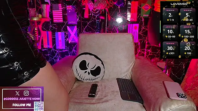 GoddessJulietteNoiir online show from 07.08.26