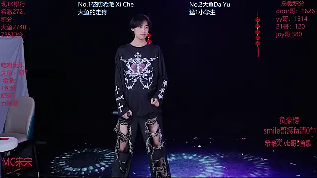 Snapshot of GGBond-02 chatting on 02.22.26 GGBond-02 online show from 02.22.26