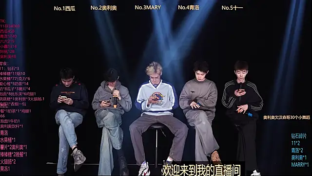 Snapshot of Dzboy-003 chatting on 02.23.26 Dzboy-003 online show from 02.23.26