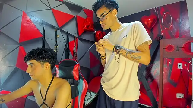 Snapshot of Gay_Red_Room chatting on 02.17.26 Gay Red Room online show from 02.17.26