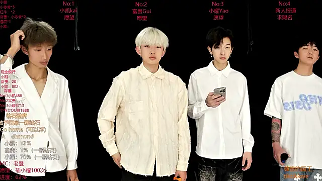 Snapshot of AOA-boy chatting on 03.05.26 AOA-boy online show from 03.05.26