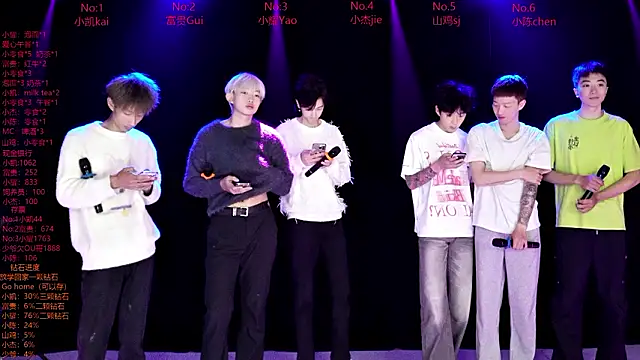 Snapshot of AOA-boy chatting on 03.11.26 AOA-boy online show from 03.11.26