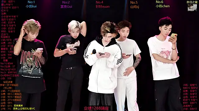 Snapshot of AOA-boy chatting on 04.05.26 AOA-boy online show from 04.05.26