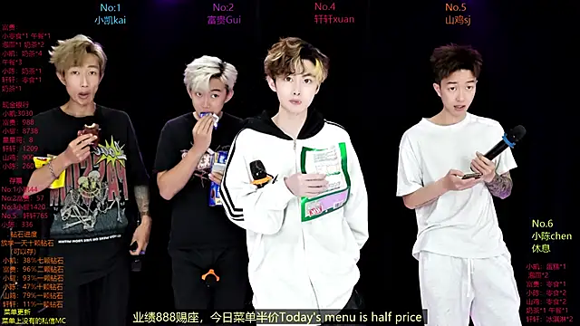 Snapshot of AOA-boy chatting on 04.06.26 AOA-boy online show from 04.06.26