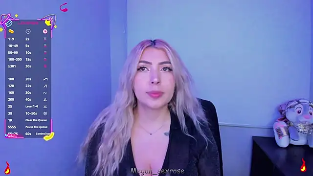 Megan sexrosse online show from 04.06.26