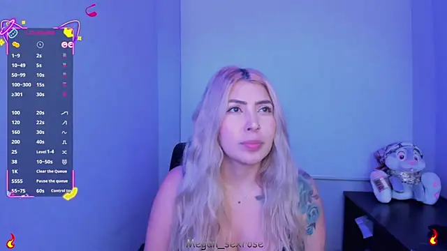 Megan sexrosse online show from 04.07.26