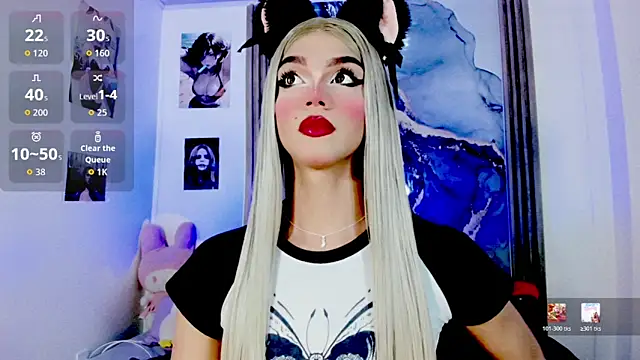 blonde queen- online show from 05.15.26