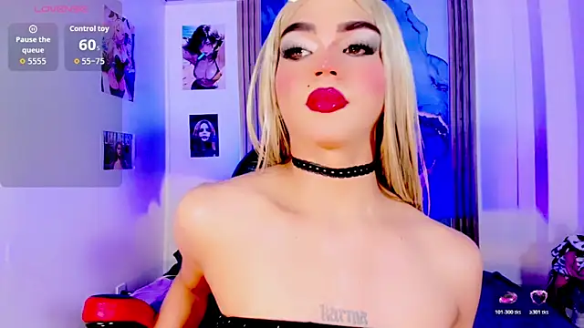 blonde queen- online show from 06.11.26