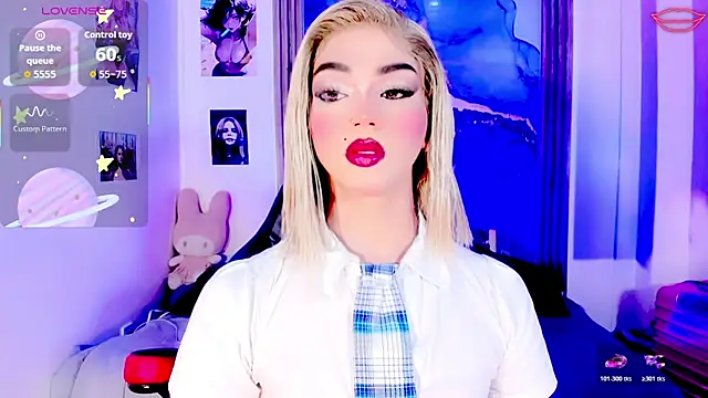 blonde queen- online show from 07.04.26