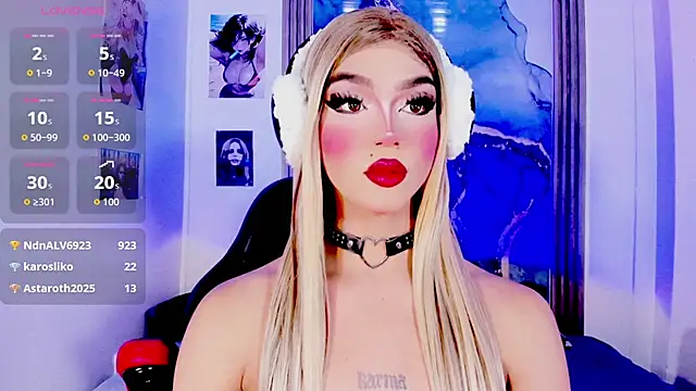 blonde queen- online show from 07.16.26
